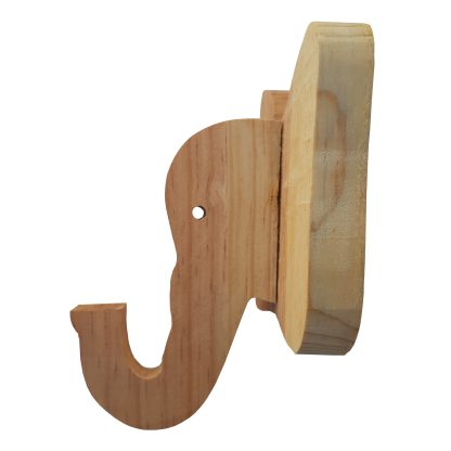 Perchero de madera #Elefante